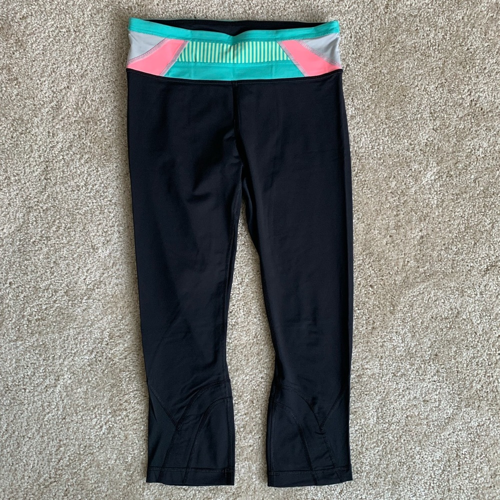 Lululemon Leggings Black/Multi
